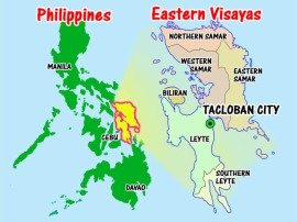 eastern visays map